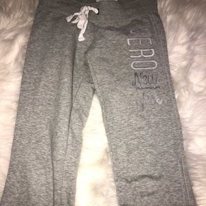 Gray Aeropostale sweatpants